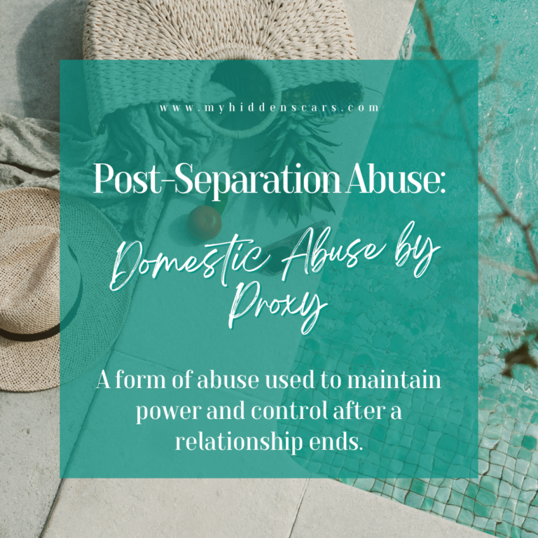 Post-separation abuse; Domestic Abuse by Proxy: An Insight from a Divorce Coach