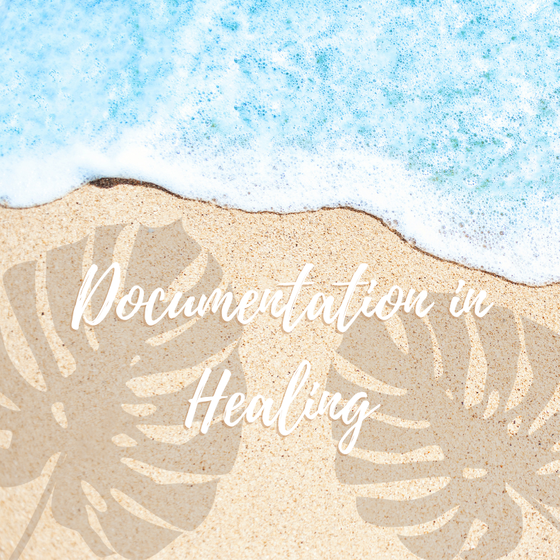 Finding My Voice Through Documentation and making it my Healing documentation.